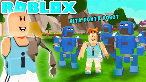 Kita Membuat Robot Pelindung Bumi Roblox Roblox Pandu Gaming Youtube