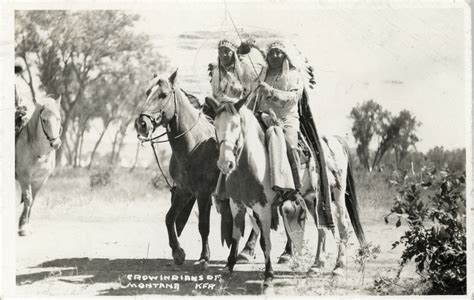 Crow Indians Montana Montana History Portal