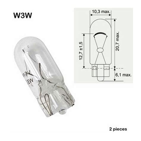 AMPOULE W3W 3W 12V - ANTARES DESIGN