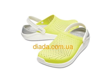 ᐈ Желто серые сабо, салатовые крокс лайт райд CROCS LiteRide™ Clog ...