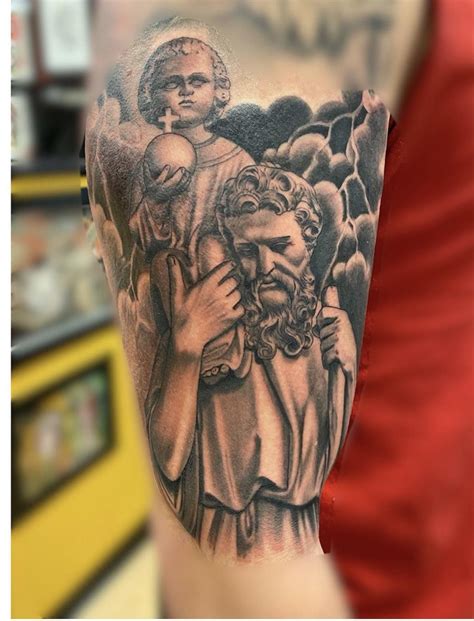 The Timeless Appeal Of St Christopher Tattoo A Symbol Of Protection