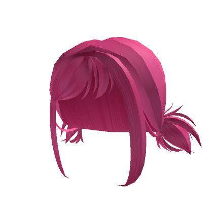 Hot Pink Y K Messy Pigtails Roblox