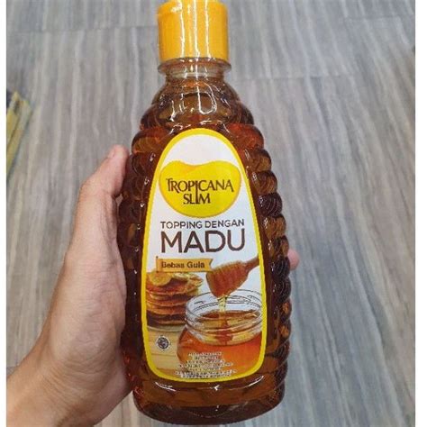 Jual Tropicana Slim Madu Honey Topping Bebas Gula Ml Shopee Indonesia