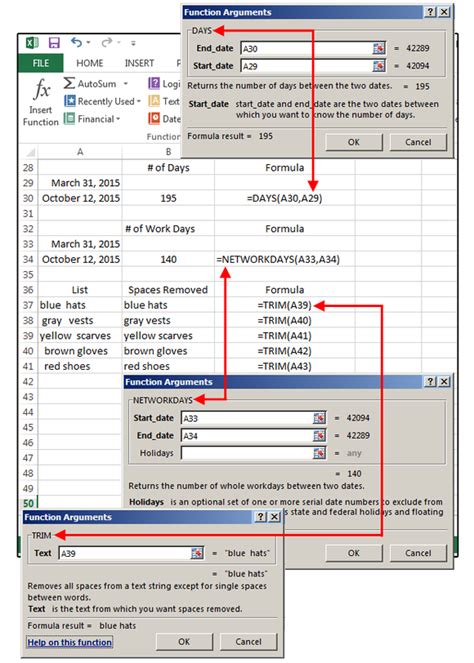 "EXCEL" - ல்பயன்படும் முக்கிய FORMULAS ~ Padasalai No.1 Educational Website