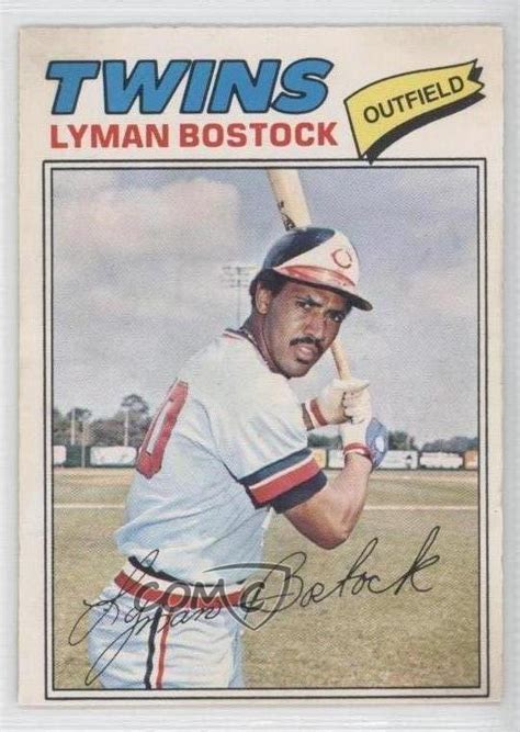 1977 O-Pee-Chee #239 Lyman Bostock Minnesota Twins Baseball Card | eBay