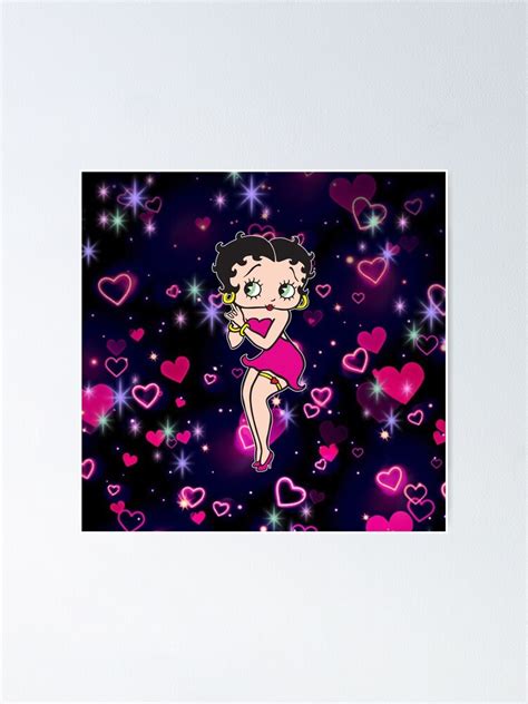 Betty Boop Collage Pink 2023 Betty Boop Betty Boop Sassy Betty Boop