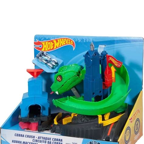 Hot Whells City Conjunto Ataque De Cobra Brinquedo Hot Wheels Casa Tom