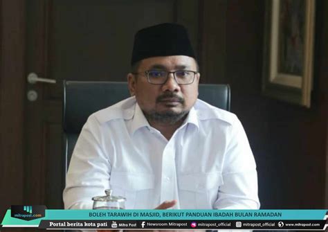 Boleh Tarawih Di Masjid Berikut Panduan Ibadah Bulan Ramadan