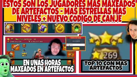 Estos Son Los Jugadores Mas Maxeados De Artefactos Mas Estrellas