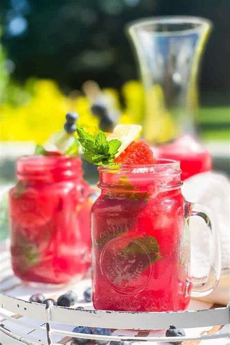 The Best Watermelon Blueberry Mojito Recipe No Added Sugar