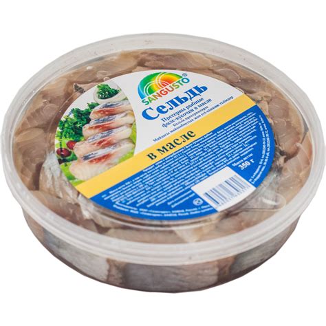 Фише - Хиты продаж: Сельдь филе-кусочки в масле 350 г