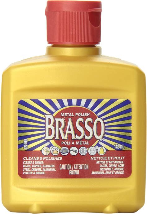 Brasso Metal Polish Cleans And Polishes Brass Bronze Copper