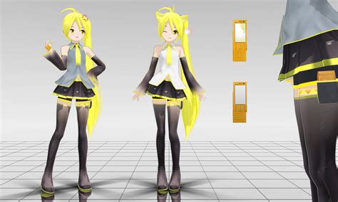 Mmd Dl Lat Neru Akita Update By Chee Shep On Deviantart