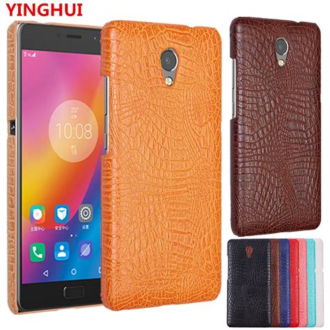 For Lenovo P Case Luxury Crocodile Pattern Pu Leather Case For Lenovo