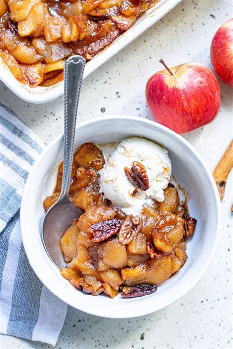 Cinnamon Baked Apple Slices A Fabulous Fall Dessert Recipe What The