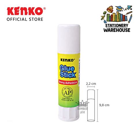 Jual LEM Kertas GLUE STICK KENKO 15 Gram Sedang GLUE STICK LEM