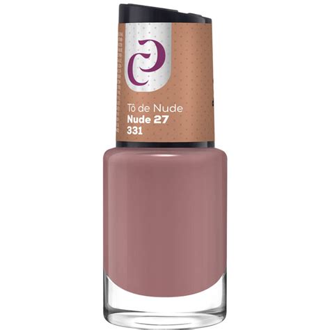 Esmalte Cora Nude 27 Coleção Tô de Nude