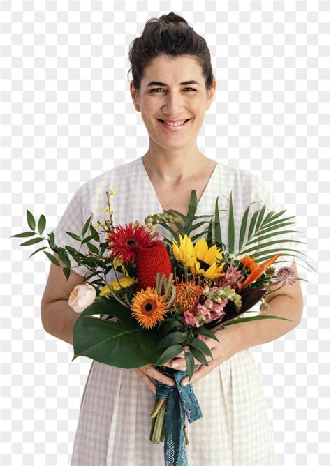 Nude Woman With Flowers Png Free Png Sticker Rawpixel My Xxx Hot Girl