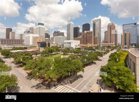 Houston Downtown, Texas Stock Photo - Alamy