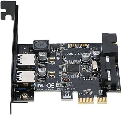 KKmoon STW PCI Express Card PCI E To USB3 0 2 Ports Mini PCI E USB 3 0