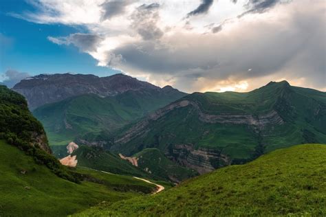 Premium Photo | Shahdag mountain in the north of azerbaijan