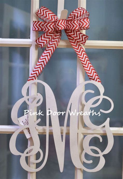 Handcrafted Monogram Door Decor Unique Birthday T For Craft Lovers