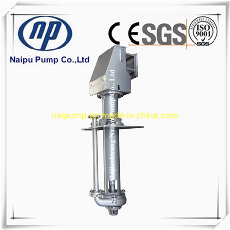 Naipu Inch High Chrome Alloy Vertical Sump Slurry Pumps China Zj