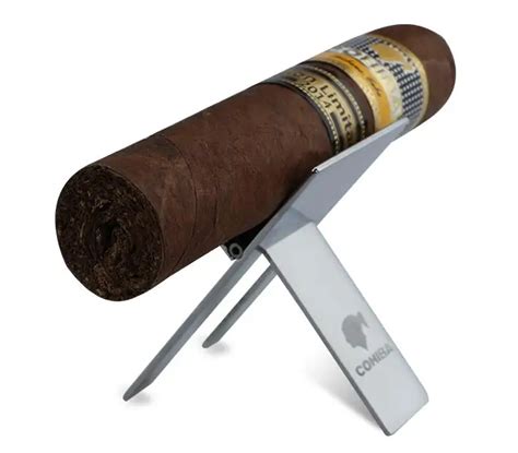 COHIBA cigar stainless steel bracket special frame Folding Cigar Display Shelf Cigar Accessories ...