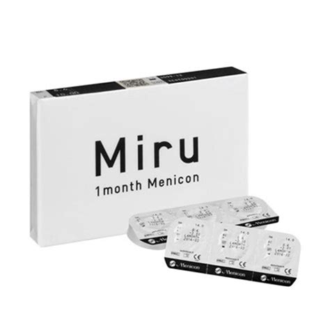 Miru 1 month Menicon | Lenstore