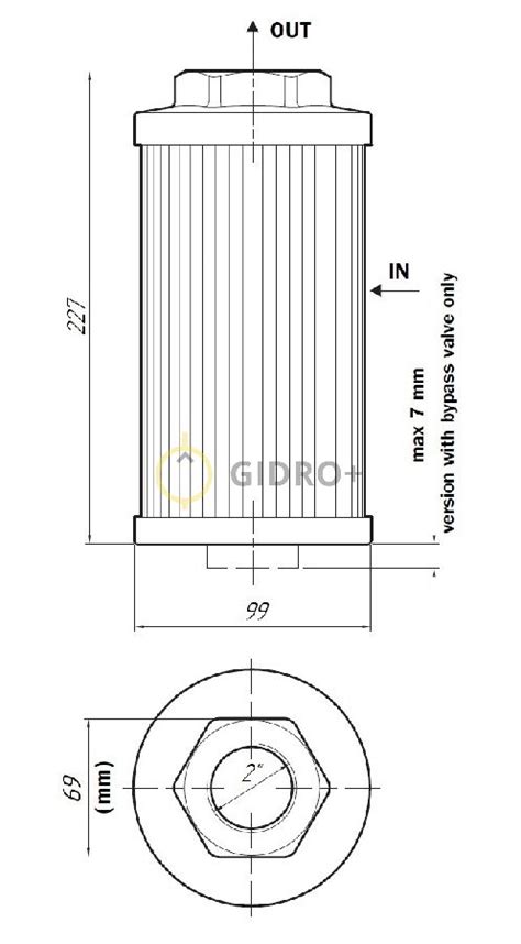 STR1004BG1M90P01 - Всасывающий фильтр, с клапаном, в наличии