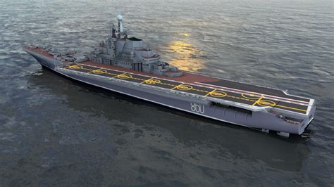 Kiev Russian Aircraft Carrier 3D Model - TurboSquid 1457405