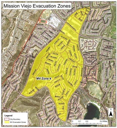 Detailed Evacuation Zone Maps Are Available For All Of Mission Viejo As A Reminder Currently