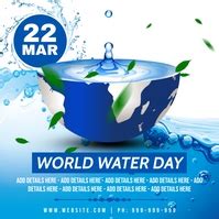 Customize 160+ World Water Day Poster Templates | PosterMyWall