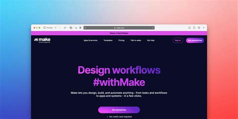 A web page with the words design workflows on it photo – Free