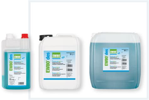 Reinigung & Desinfektion mit EW80 Produkten - EW80