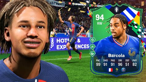 Euro Path To Glory Sbc Barcola Is A Must Do Sbc Fc Player Review