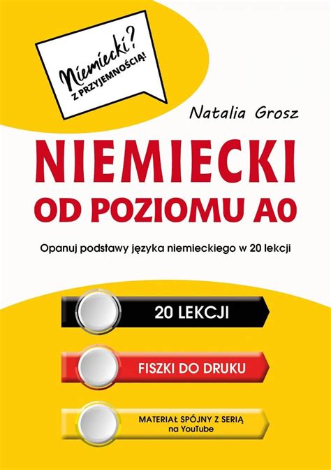 Niemiecki Od Poziomu A0 Grosz Natalia Ebook Sklep EMPIK