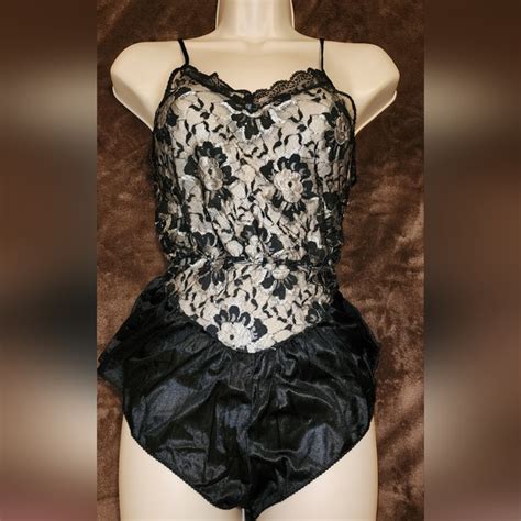 Undercover Intimates Sleepwear Vintage Undercover Wear Petite Black Lingerie Poshmark