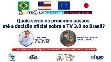 Tv Projeto Para Implanta O No Brasil Avan A Durante Set