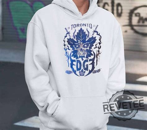 Toronto Maple Leafs X Edge Collaboration 2023 Shirt New - Revetee