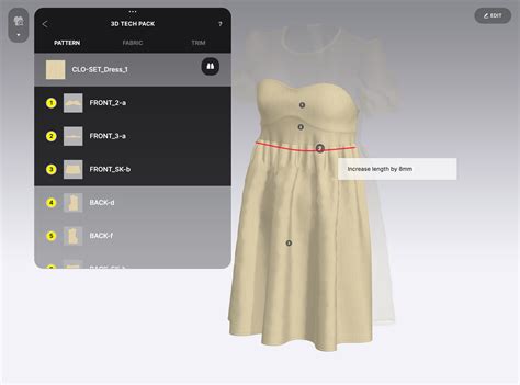 [2025-04] Updates in CLO-SET Annotation, work with 3D Tech Pack! – CLO