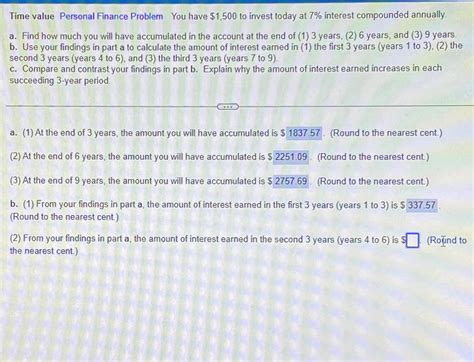 Solved Time Value Personal Finance Problem You Have Chegg