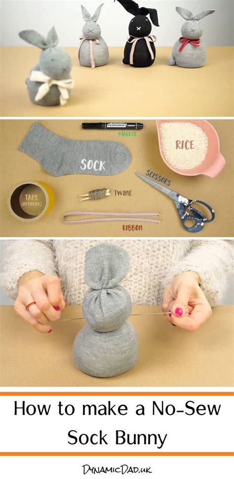 How To Make A No Sew Sock Bunny Page 2 Of 2 Kids Craft Activity