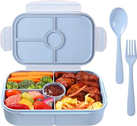 Bento Box Lunch Box Kidsbento Box For Kidslunch Containers With 4