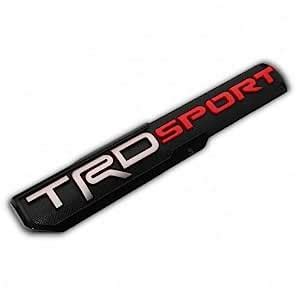 SEMAPHORE 3D Premium TRD Sport Car Emblem Front Fender Auto Door Logo