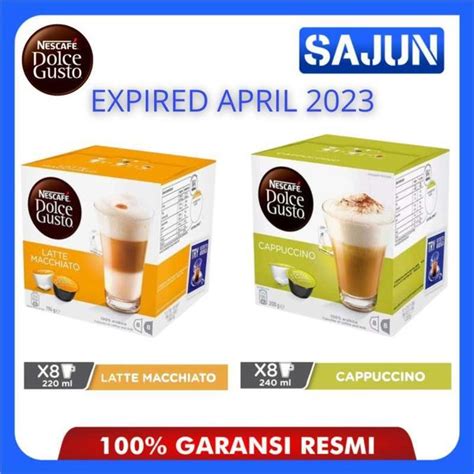 Jual Promo Nescafe Dolce Gusto Capsule 16 Capsule 3 Varian Rasa Di