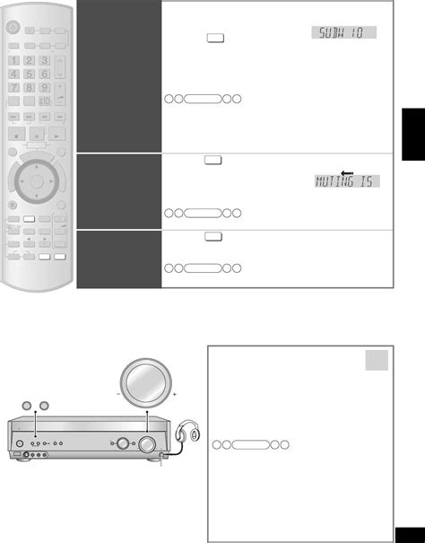 Ресивер/Усилитель Panasonic SAXR57. Przydatne funkcje dostępne z ...