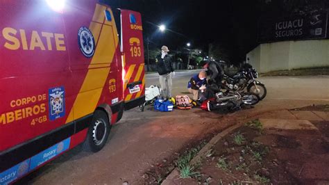 Mulher Fica Desorientada Ao Sofrer Queda De Moto No Bairro Neva CGN