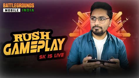 Bgmi Live Aaj Hoga Pura Rush Gamepaly Ace Master Youtube