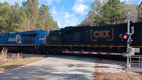 CSXT 1976 Conrail Heritage Unit And SD70MAC Lead CSX C321 At Cross Hill